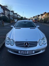Mercedes SL500 Silver